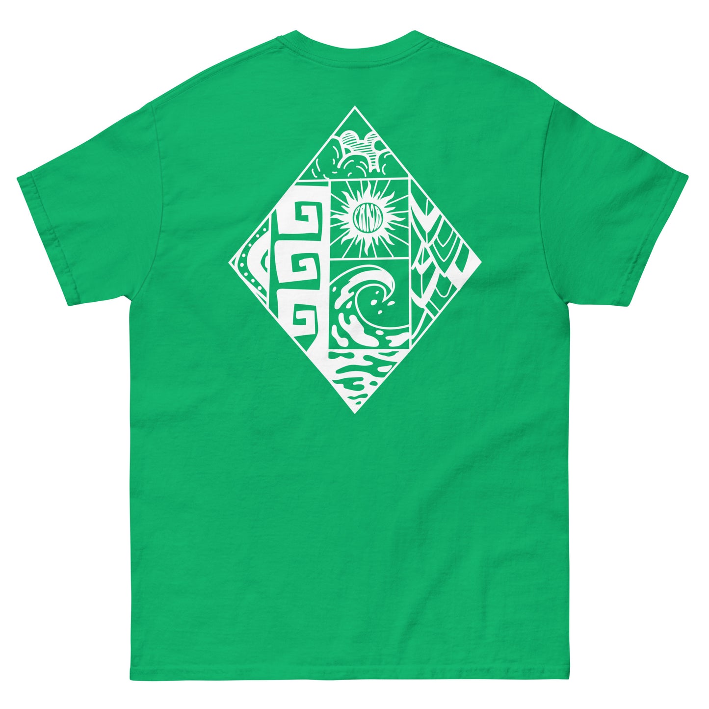 T-shirt 100% coton "sea rhombus"