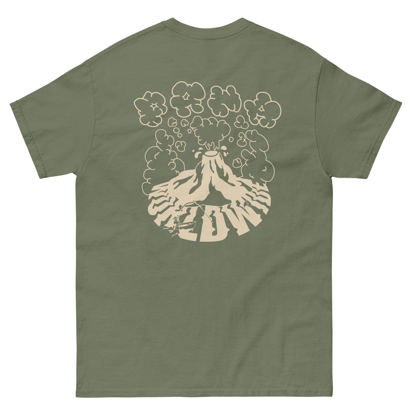 T-shirt 100% coton "volcano"