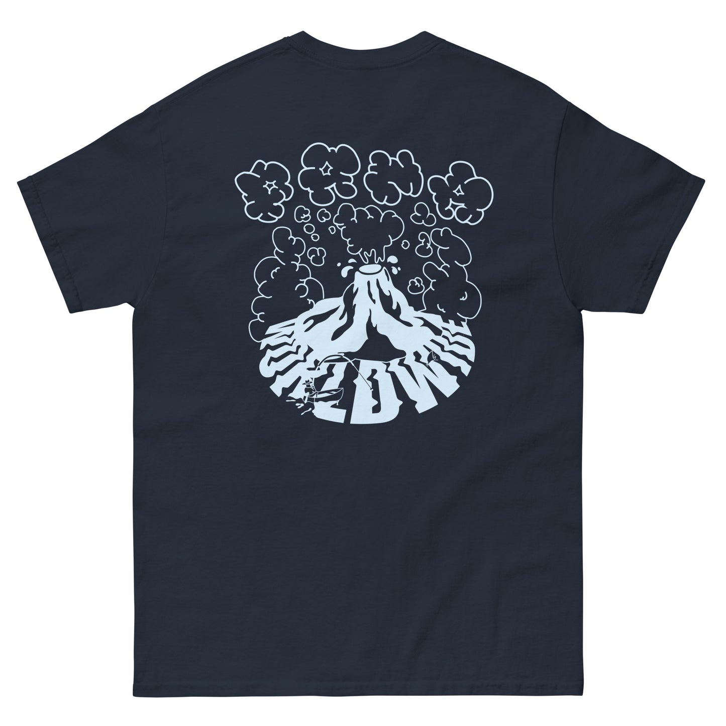 T-shirt 100% coton "volcano"