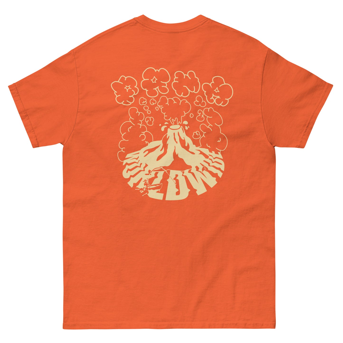 T-shirt 100% coton "volcano"