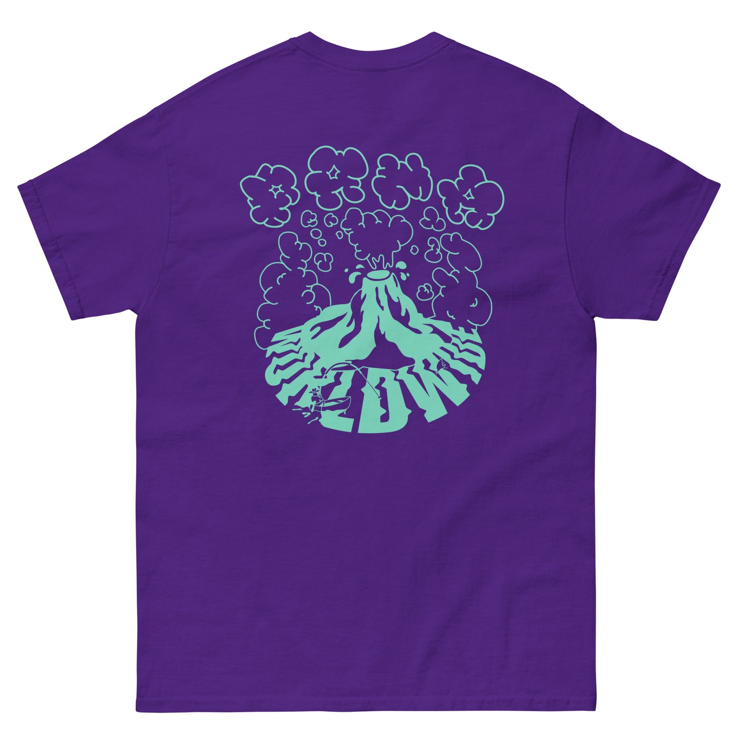 T-shirt 100% coton "volcano"