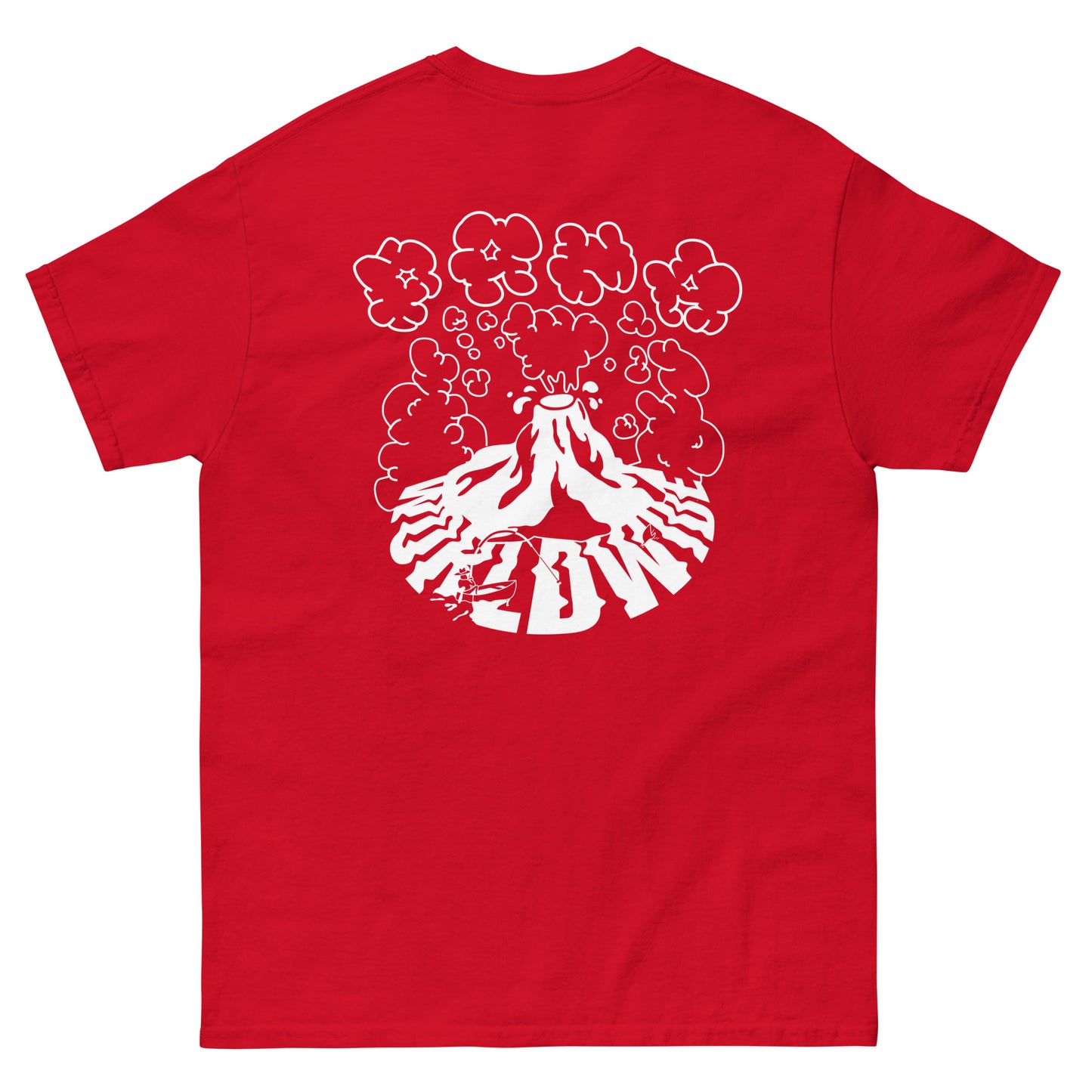 T-shirt 100% coton "volcano"