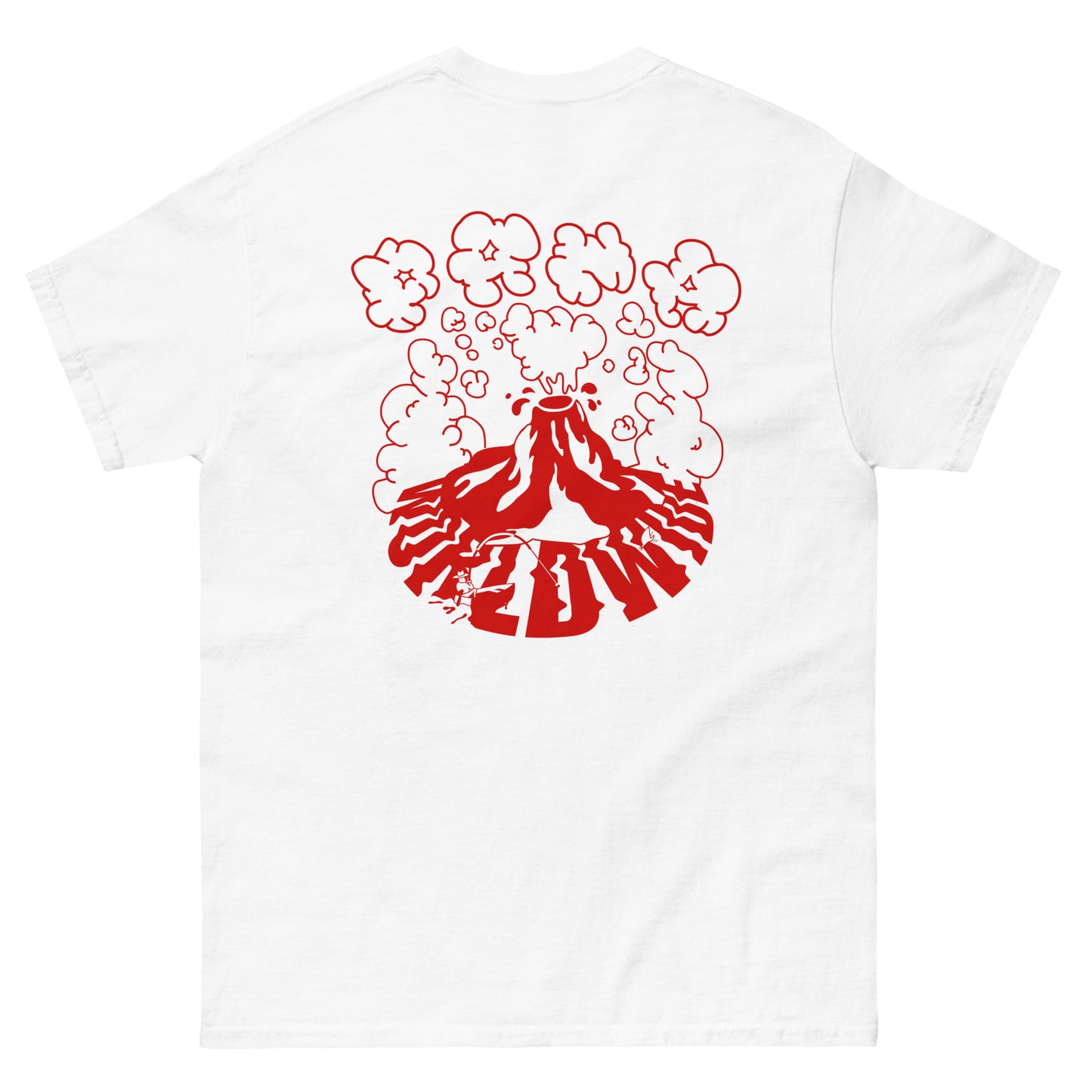 T-shirt 100% coton "volcano"